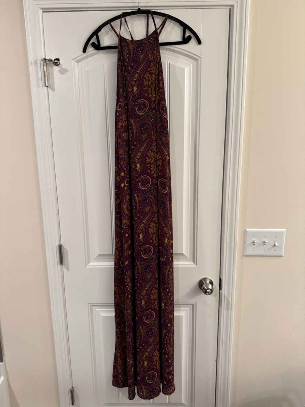 SMYM Flirtini paisley halter dress, size S - Picture 2 of 5
